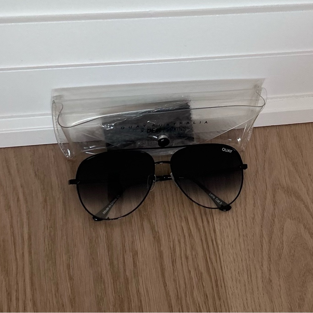 Quay Black Sunglasses